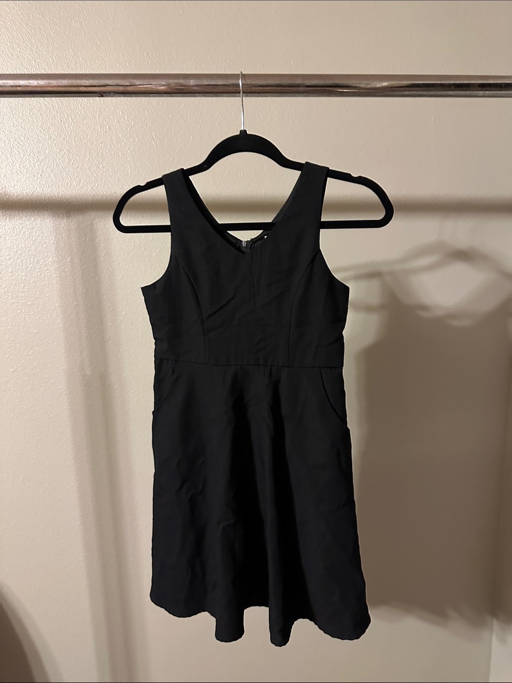miami Black Sleeveless Mini Dress